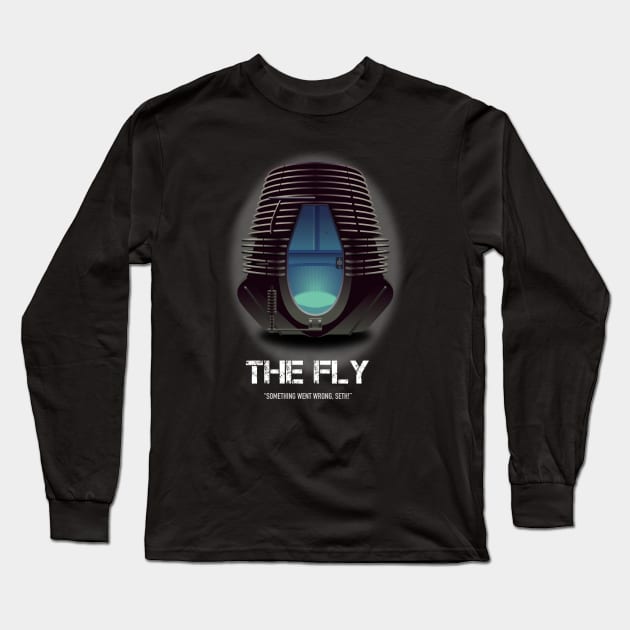 The Fly - Alternative Movie Poster Long Sleeve T-Shirt by MoviePosterBoy
